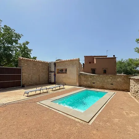 Cal Gabarro - Casa 12 Con Piscina, Wifi, Ac Y Bbq * Vilanova de Meyá